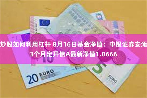 炒股如何利用杠杆 8月16日基金净值：中银证券安添3个月定开债A最新净值1.0666