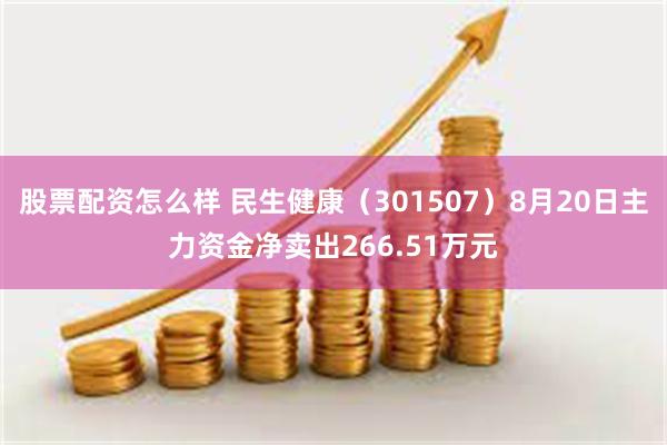 股票配资怎么样 民生健康（301507）8月20日主力资金净卖出266.51万元