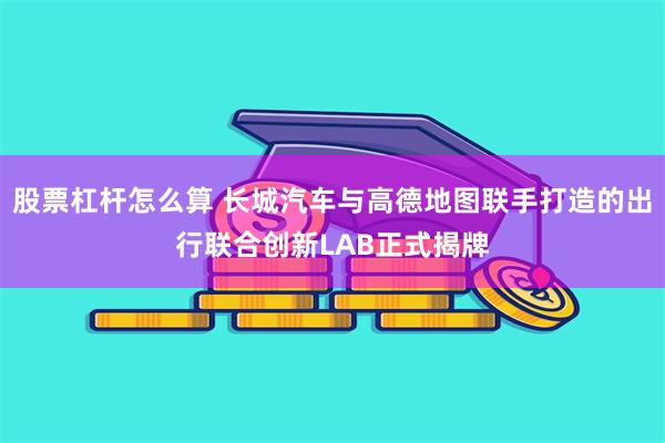 股票杠杆怎么算 长城汽车与高德地图联手打造的出行联合创新LAB正式揭牌